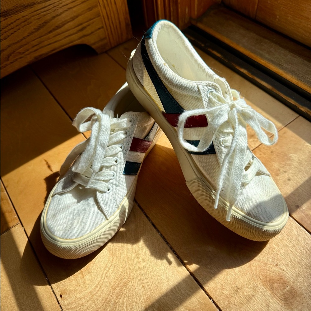 Gola Classic Women’s Red Blue and White Sneakers